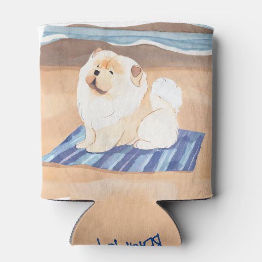 SAND N' SEA CREAM Chow Chow犬 缶クーラー (裏面)