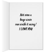 **SAND-NO WAVEでITを受け取れない***ラブカード (内側 (右))