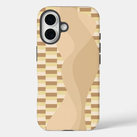 Sand Wave on sandy Ground Case-Mate iPhoneケース (裏面)