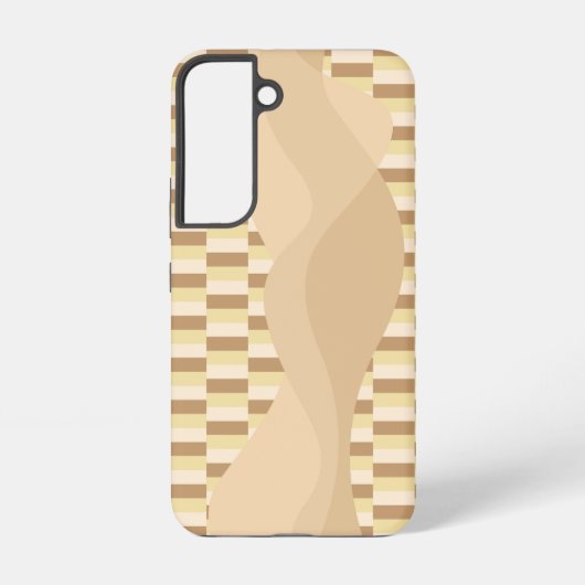 Sand Wave on sandy Ground Samsung Galaxyケース (裏面)