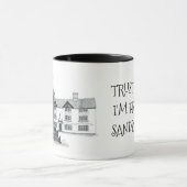 SANDBACH出身（編集可能） マグカップ (中央)