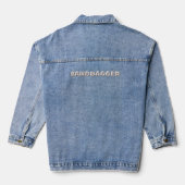Sandbagger women denim jacket デニムジャケット (裏面)