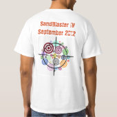 SandBlaster IVのTシャツ Tシャツ (裏面)