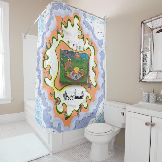 Sandbox Kids | Mother’s Day シャワーカーテン (インサイチュ)