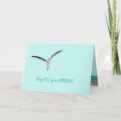 Sandcastleのカモメ カード (正面)