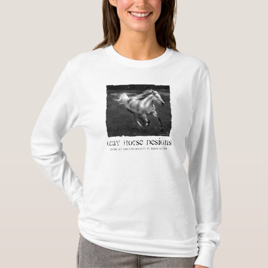 Sande Elkins著放し飼いの喜び Tシャツ (正面)