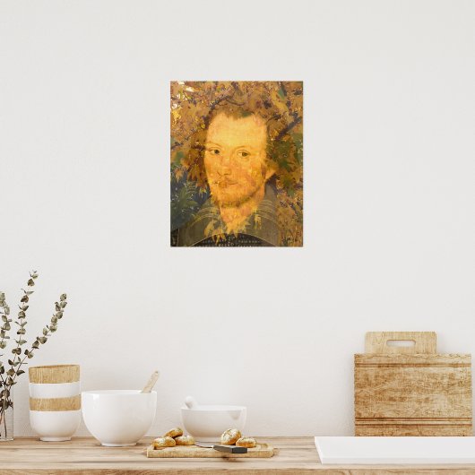 Sanders’ portrait of William Shakespeare ポスター (キッチン)