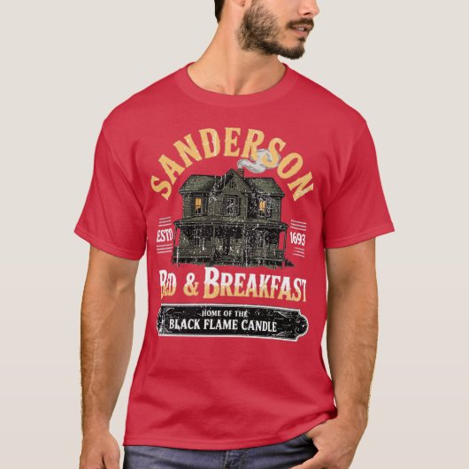 Sanderson Bed & Breakfast ESTD 1693 Tシャツ (正面)