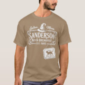 Sanderson Bed & Breakfast Tシャツ (正面)