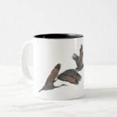 Sandhillはマグを伸ばします ツートーンマグカップ (正面左)