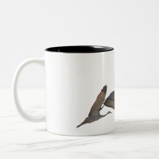 Sandhillはマグを伸ばします ツートーンマグカップ (左)