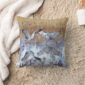 Sandhillは鳥の動物の野性生物の枕を伸ばします クッション (ブランケット)