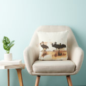 Sandhillは鳥の野性生物動物の枕を伸ばします クッション (椅子)