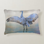 Sandhillクレーンダンス アクセントクッション (正面)