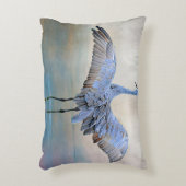 Sandhillクレーンダンス アクセントクッション (正面(垂直))