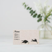 Sandhillクレーン鳥の野性生物の飛んでいるな名刺 名刺 (スタンド正面)