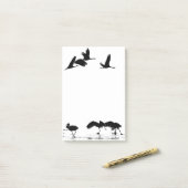 Sandhillクレーン鳥の野性生物動物のポスト・イット ポストイット (デスク上)