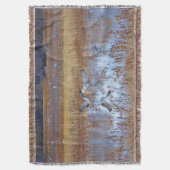 Sandhillクレーン鳥毛布 スローブランケット (正面縦)