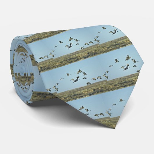 Sandhillクレーン ネクタイ (ロール)