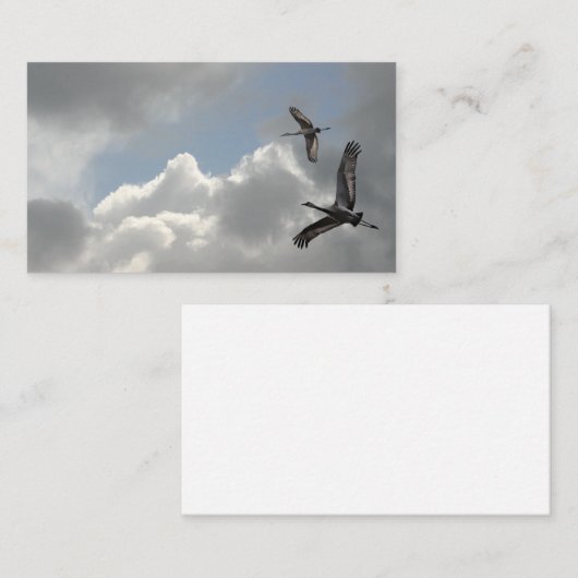 SANDHILLクレーン 名刺 (正面/裏面)