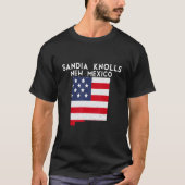 SANDIA KNOLLS USA州アメリカ旅行ニューメキシコ Tシャツ (正面)