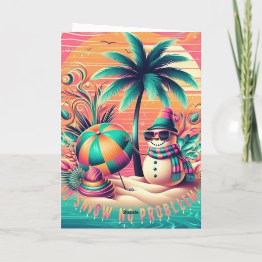 Sandman Christmas Card カード (裏面)