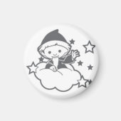 sandmann button für magnetboard マグネット (正面)