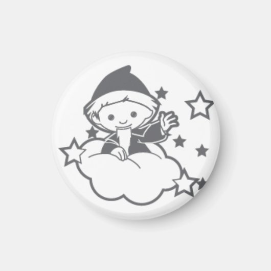 sandmann button für magnetboard マグネット (正面)