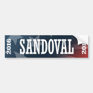 SANDOVAL 2016年 バンパーステッカー