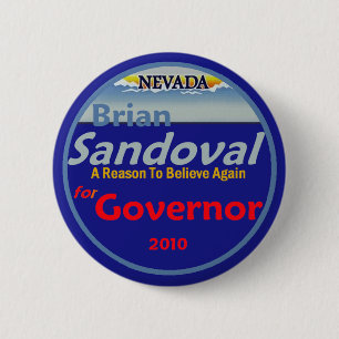 SANDOVAL Gov 2010ボタン 缶バッジ