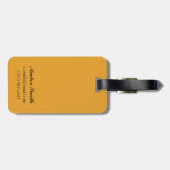 Sandow Trocaderoのボードビルのカーニバルのテーマ ラゲッジタグ (裏面横)