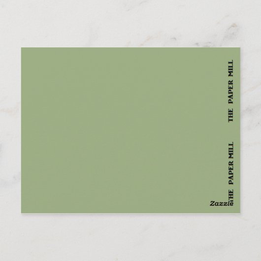 Sandpiperかわいらしブックマーク ポストカード (裏面)