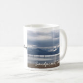 Sandpointのアイダホのマグ コーヒーマグカップ (正面右)