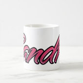 Sandra faded pink Tasse Teetasse Kaffeetasse コーヒーマグカップ (中央)