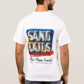 Sandrails無制限砂丘衣服 Tシャツ (裏面)