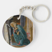 Sandro Botticelliによる受胎告知 キーホルダー (裏面)