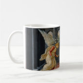 Sandro Botticelliによる受胎告知 コーヒーマグカップ (左)