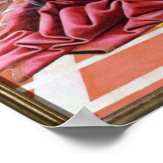 Sandro Botticelliによる受胎告知 ポスター (角)