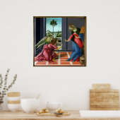 Sandro Botticelliによる受胎告知 ポスター (キッチン)