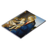 Sandro Botticelliマドンナ・オブ・ザ・ブック・チャイルド・イエス ノートブック (左側)