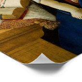 Sandro Botticelliマドンナ・オブ・ザ・ブック・チャイルド・イエス ポスター (角)