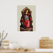 Sandro Botticelliルネッサンス・アートによる不屈の精神 ポスター (キッチン)