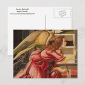 Sandro Botticelli – エンジェル(デライル) ポストカード (正面/裏面)