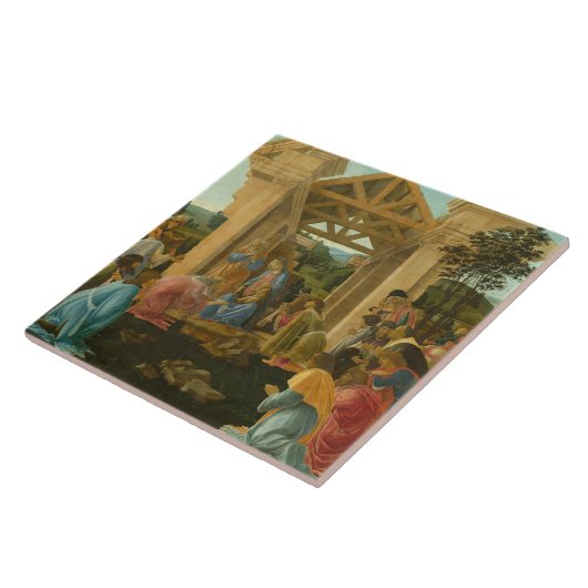 Sandro Botticelli – マグィ崇拝 タイル (側面)