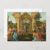 Sandro Botticelli – マグィ崇拝 ポストカード (正面/裏面)