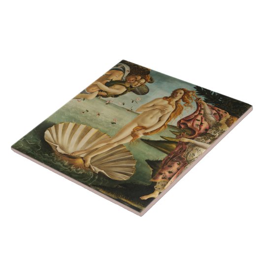 Sandro Botticelli – 金星の誕生 タイル (側面)