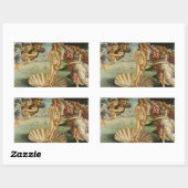 Sandro Botticelli – 金星の誕生 長方形シール (シート)