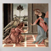 Sandro Botticelli - Annunciation ポスター (正面)