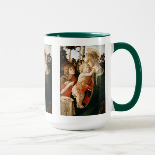 Sandro Botticelli , Madonna and Child マグカップ (右)