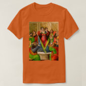 Sandro Botticelli quotDescent Of The Holy Ghostquo Tシャツ (デザイン正面)